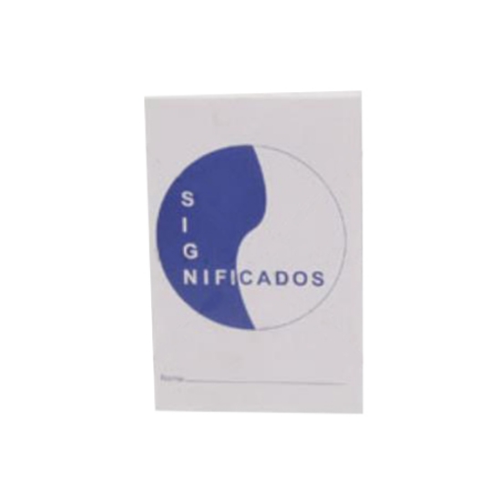 Picture of CADERNO DE SIGNIFICADOS AGRAFADO A7 40FOLHAS (10624)