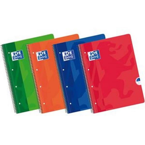Imagem de CADERNO ESPIRAL A4 50FOLHAS OXFORD SPIRALFLEX PAUTADO 400139592