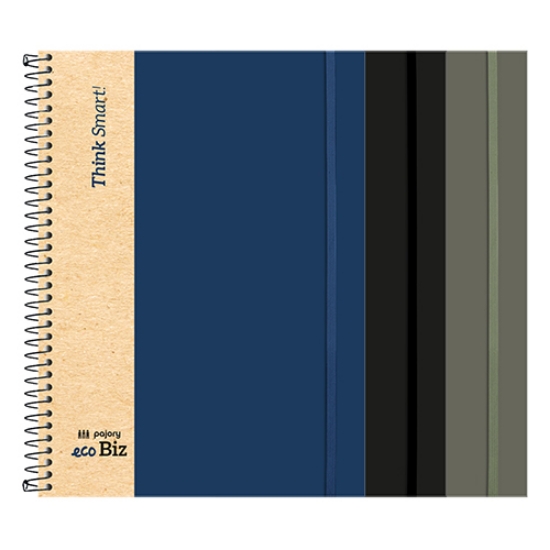 Imagem de CADERNO ESPIRAL CAPA DURA A5 60FOLHAS PAJORY ECO.BIZ II XADREZ