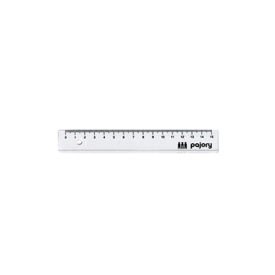 Imagem de RÉGUA PLÁSTICO 15CM PAJORY CRISTAL (20-15)