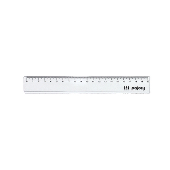 Imagem de RÉGUA PLÁSTICO 20CM PAJORY CRISTAL (20-20)