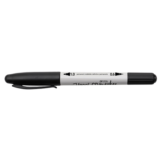 Imagem de MARCADOR ACETATO & CD FEGOL DUAL TIP 316 PRETO