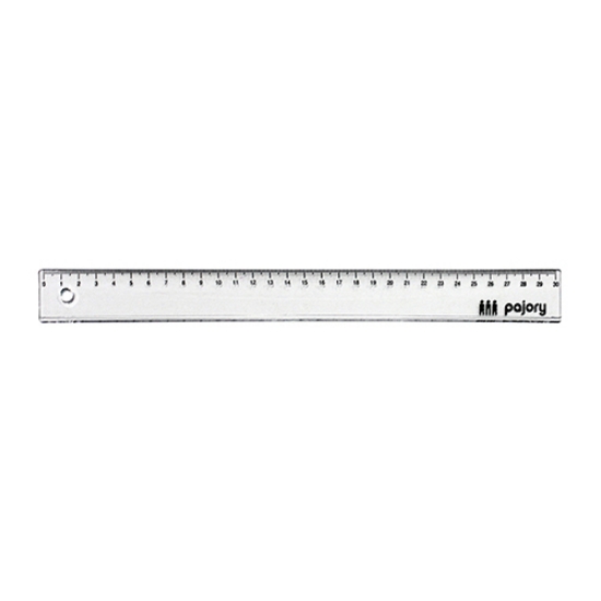 Imagem de RÉGUA PLÁSTICO 30CM PAJORY CRISTAL (20-30)