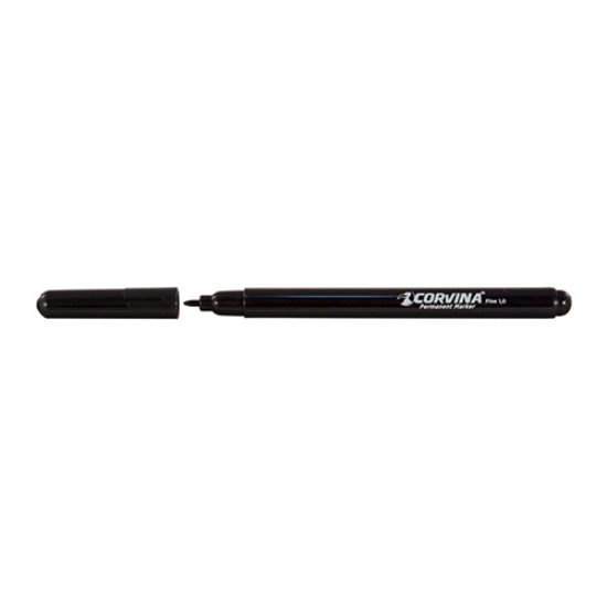 Picture of MARCADOR ACETATO/CD CORVINA PONTA MÉDIA 1.0MM PRETO (42953/01)