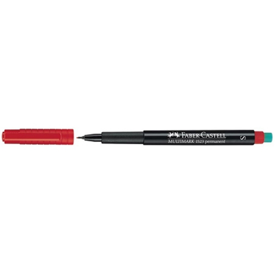 Imagem de MARCADOR ACETATO/CD FABER-CASTELL OH LUX SF VERMELHO (1523-21)