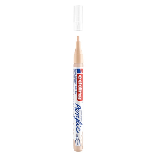Imagem de MARCADOR EDDING ACRYLIC F 5300 BEGE 255