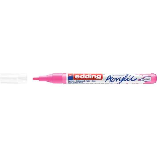 Imagem de MARCADOR EDDING ACRYLIC F 5300 ROSA FLUORESCENTE