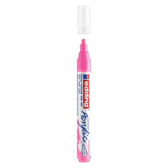 Picture of MARCADOR EDDING ACRYLIC M 5100 ROSA FLUORSCENTE 069