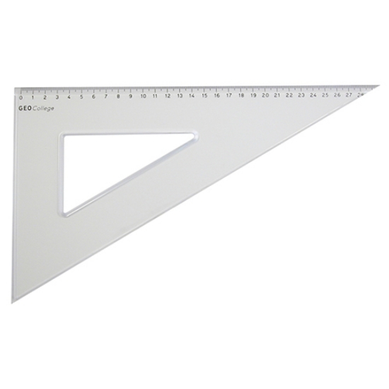 Picture of ESQUADRO 60º/35CM ARISTO GEOCOLLEGE E-31CM TRANSPARENTE (AR23630)